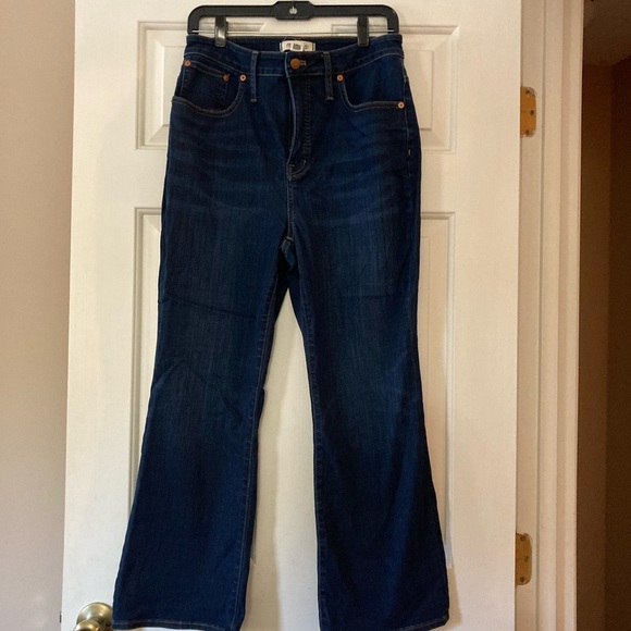 Madewell Curvy Cali Demi-Boot Jeans in Larkspur. size 29 - Picture 1 of 10